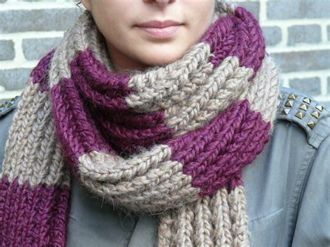 Quel Point Pour Tricoter Une écharpe Femme Echarpe au tricot : les différents points de tricot pour tricoter une  écharpe - YouTube